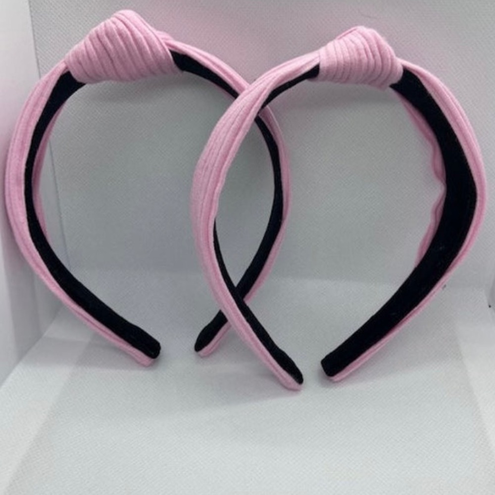 Pink Knotted Rib Headband - Picture 4 of 4